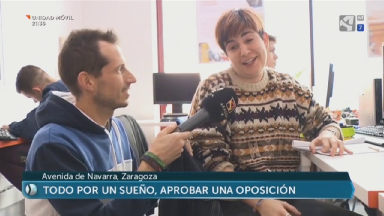 ¿Cómo es una Academia de Oposiciones? 📺 Aragón TV en MasterD