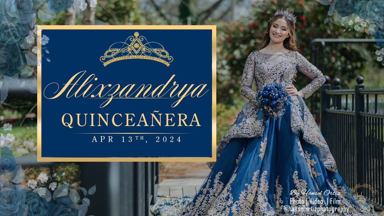 Alixzandrya Sweet16 Quinces | Crystal Ball Room, Charlotte NC | Hanselortiz Photography