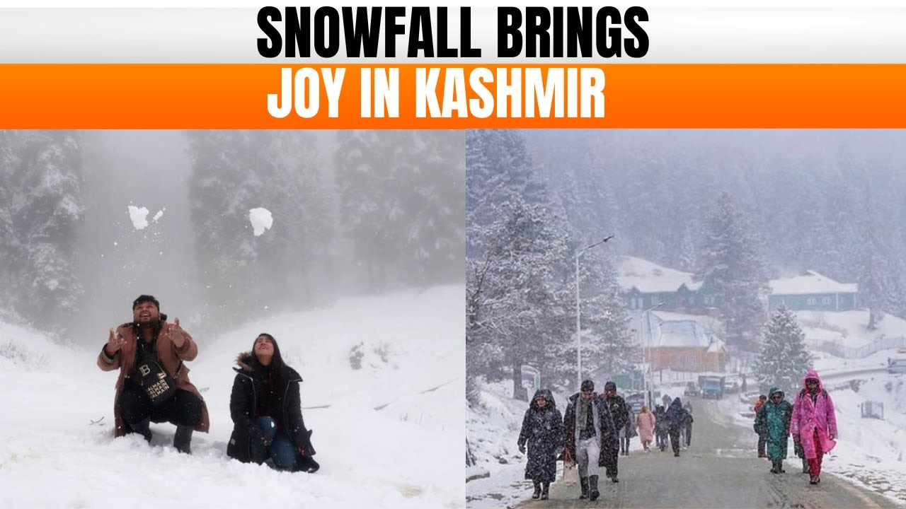 J&K Transforms into Winter Wonderland: Fresh snowfall brings cheer to locals, boosts agriculture