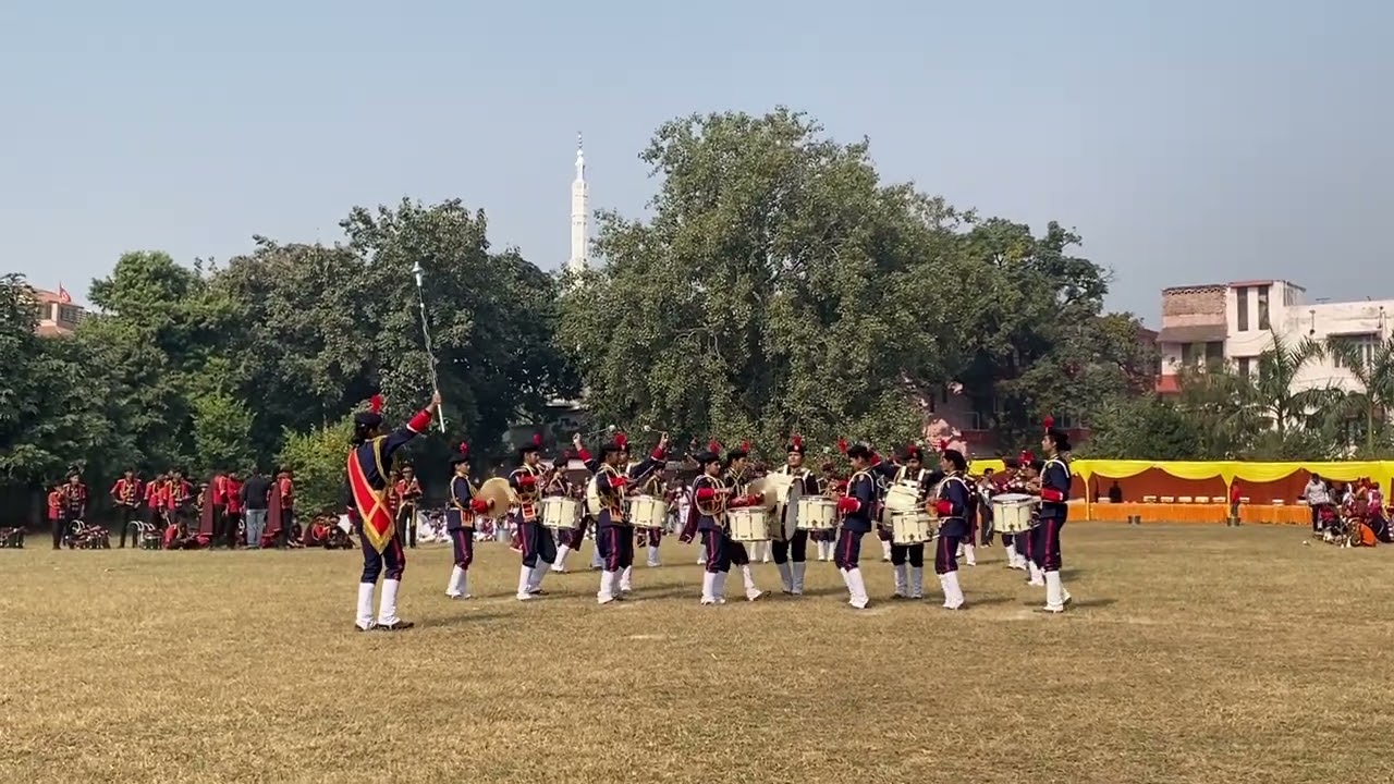 Pipe Band Performance of St. Joseph College, Sitapur Road, Lucknow
