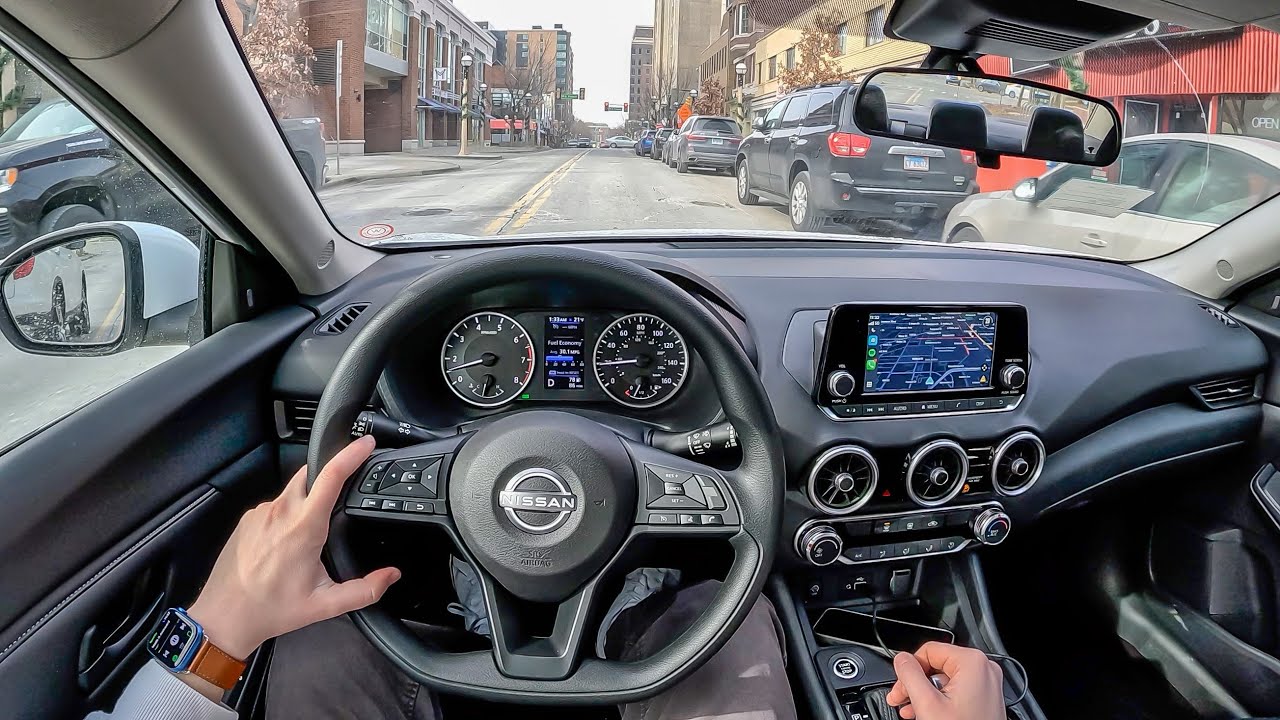 2025 Nissan Sentra S - $23k Base Model Compact Morning Commute