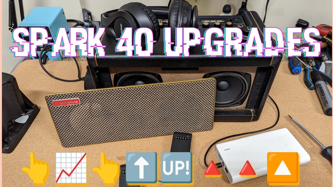 Positive Grid Spark 40 UPGRADES! MODS and Upgrades #4