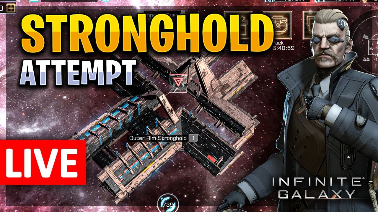 Infinite Galaxy: Stronghold Attempt LIVE 🔴 Join The Jedi & Lets conquer together - Fleisch
