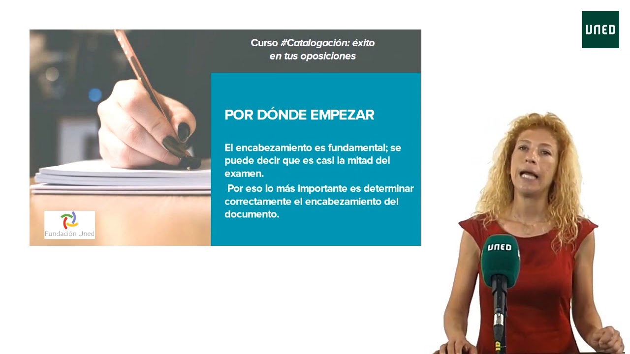 Cómo afrontar un examen de catalogación