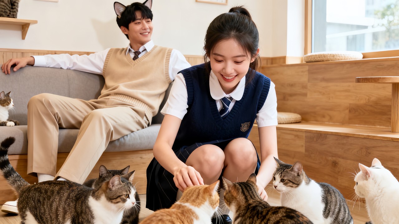 女孩剛滿18嵗就被渣爹獻祭給貓仙，6年後携寶歸來！貓耳萌寶一聲爹讓尋她多年爹地又驚又喜，從此寵妻無度~ #chinese television dramas #逆袭 #爽剧 #豪门 #全集短劇