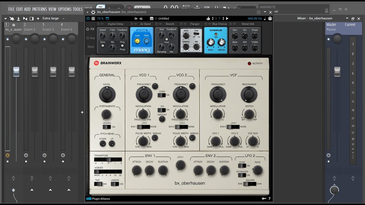 Brainworx bx_oberhausen – Experimental Ambient Sound Exploration - Only One-Note Journey