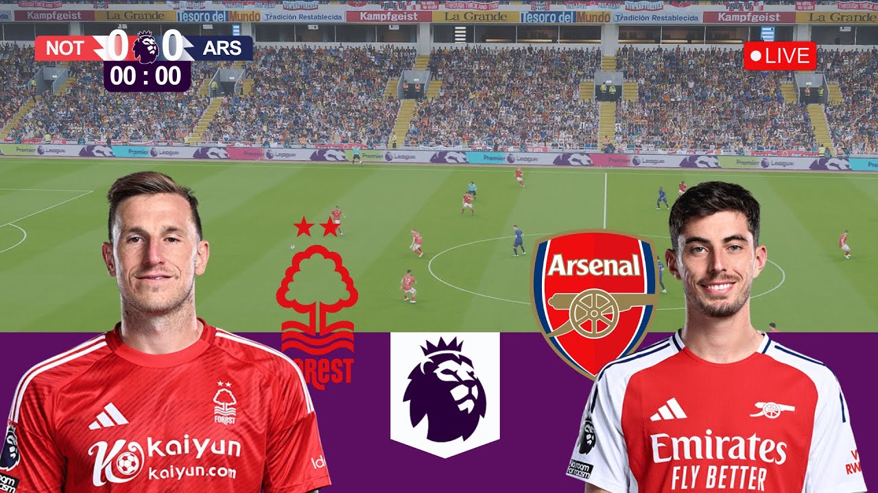 🔴LIVE Premier League - Round 22 - Nottingham vs Arsenal - Live Score & Commentary Gameplay