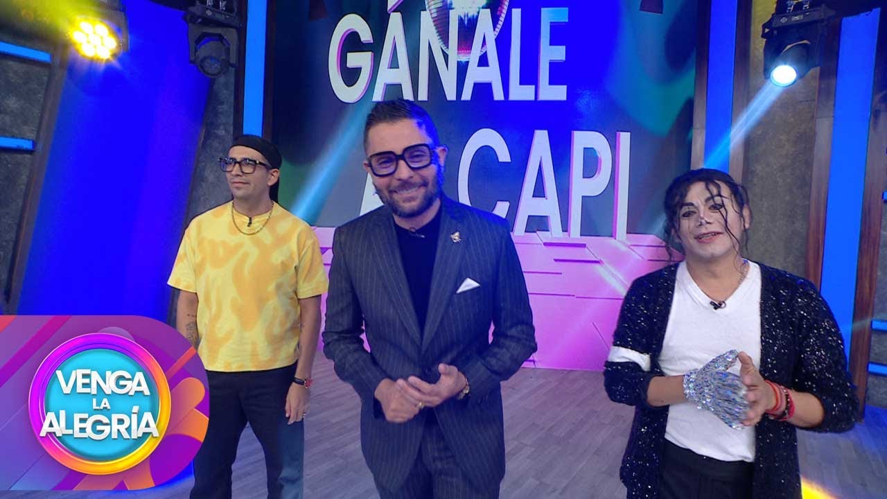 ¿El Capi logrará vencer a Michael Jackson en la pista de Gánale al Capi? | Venga La Alegría