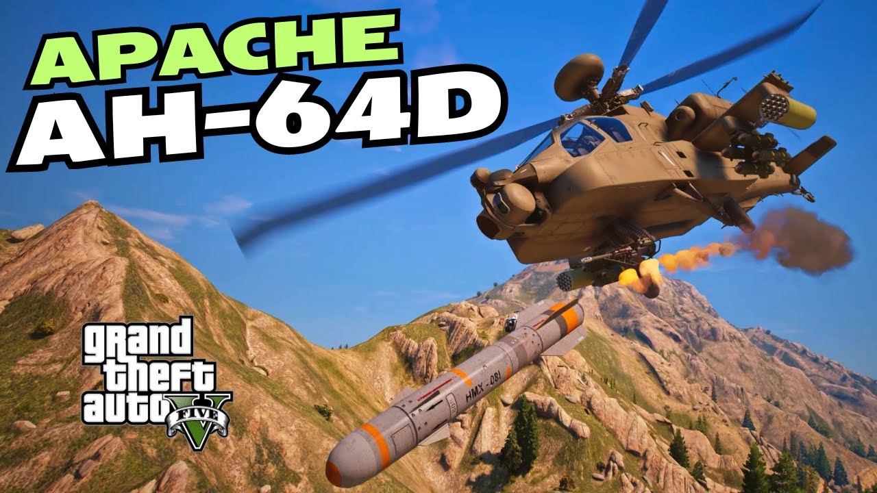 GTA V Cinematic : AH-64D Longbow Apache (Homing Missile Accuracy)