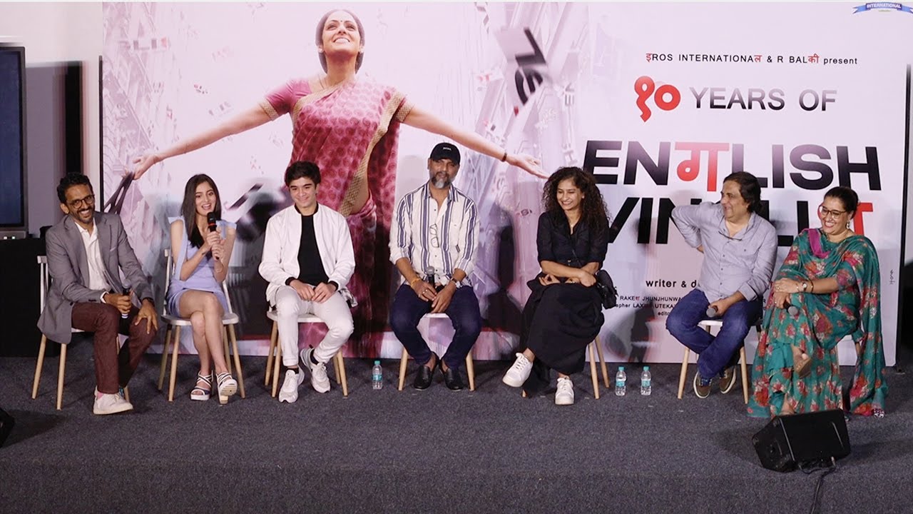 10 years Of English Vinglish | Cast & Crew Panel Discussion | Nilu Sodhi, Shivansh Kotia, Gauri Shin
