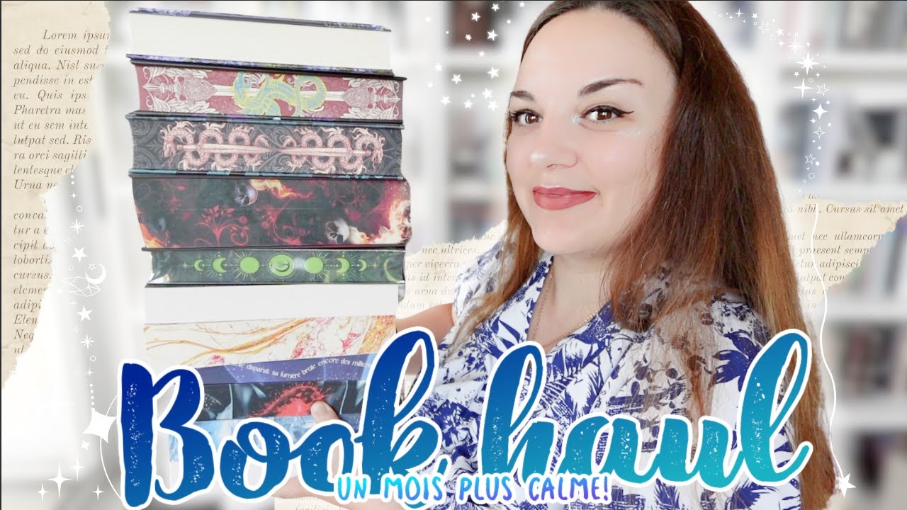📚 book haul #34 l une petite pause douceur?