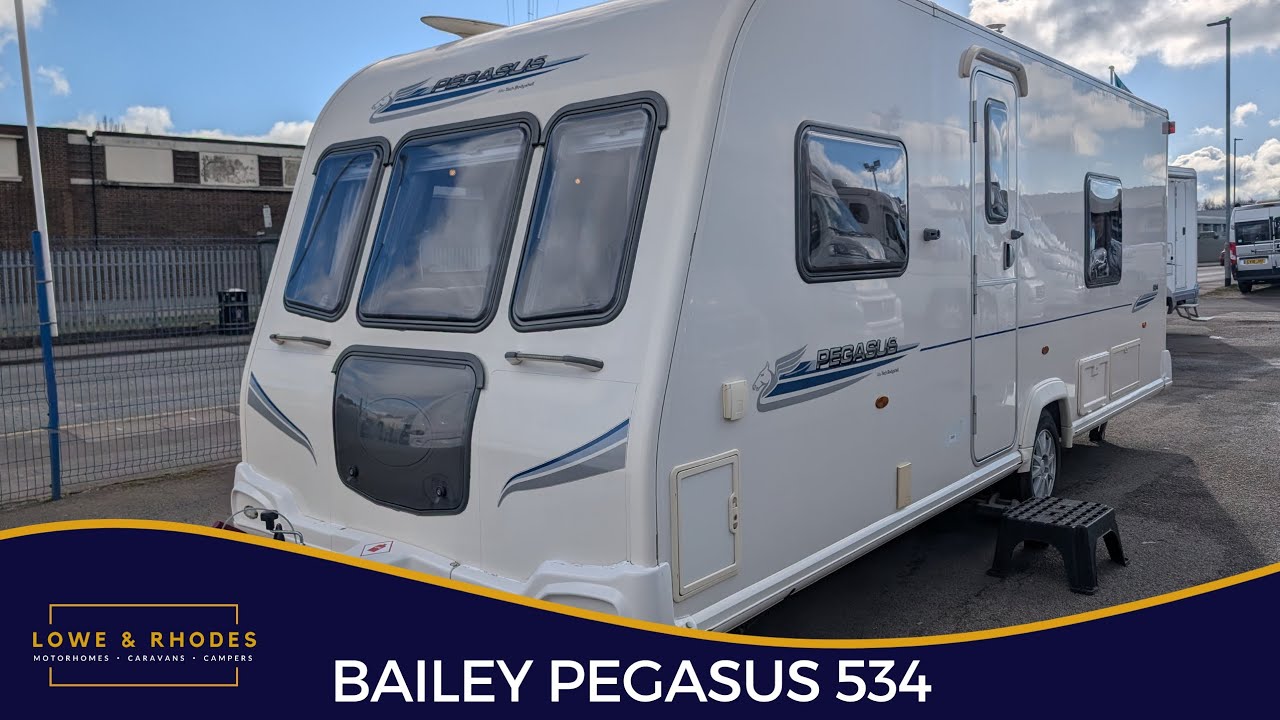 £6790 Caravan: Bailey Pegasus 534 Four Berth 2010