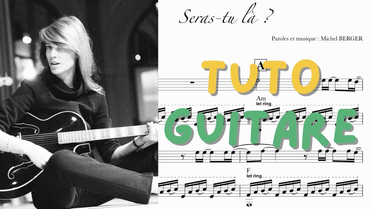 Seras-tu là ? / Françoise HARDY / Tuto guitare