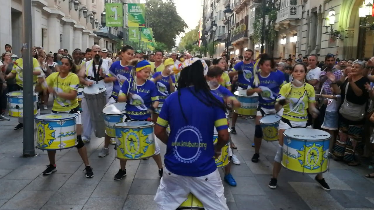 Ketubara Batucada Barcelona la Merc&egrave; 2018 - Portal del Angel 5/8