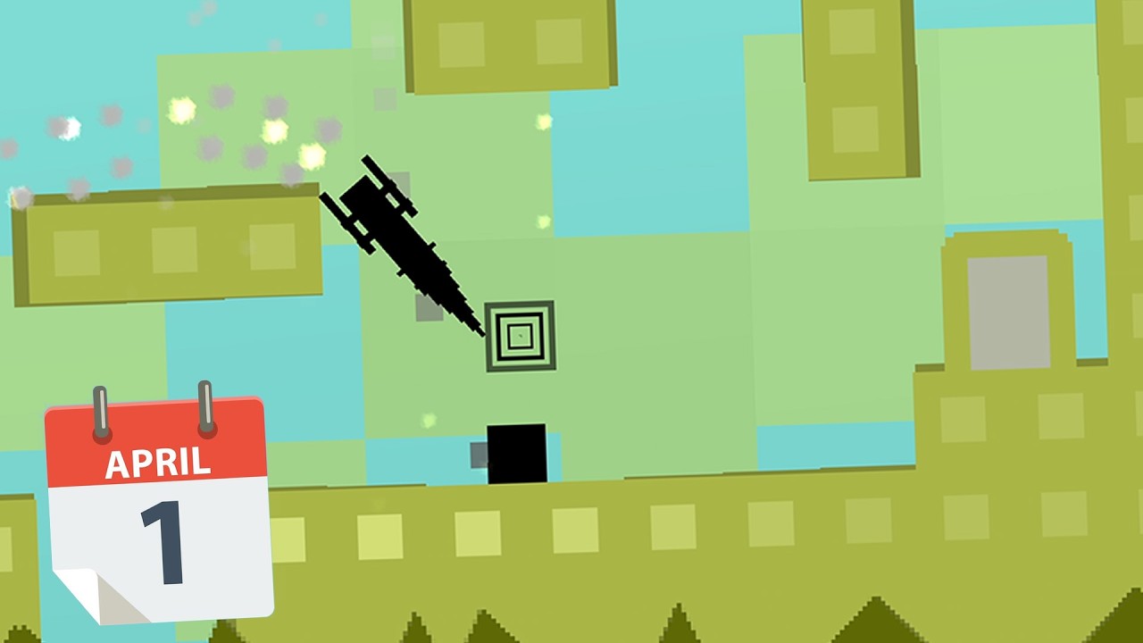 APRIL FOOLS DAILY IS A PLATFORMER | 