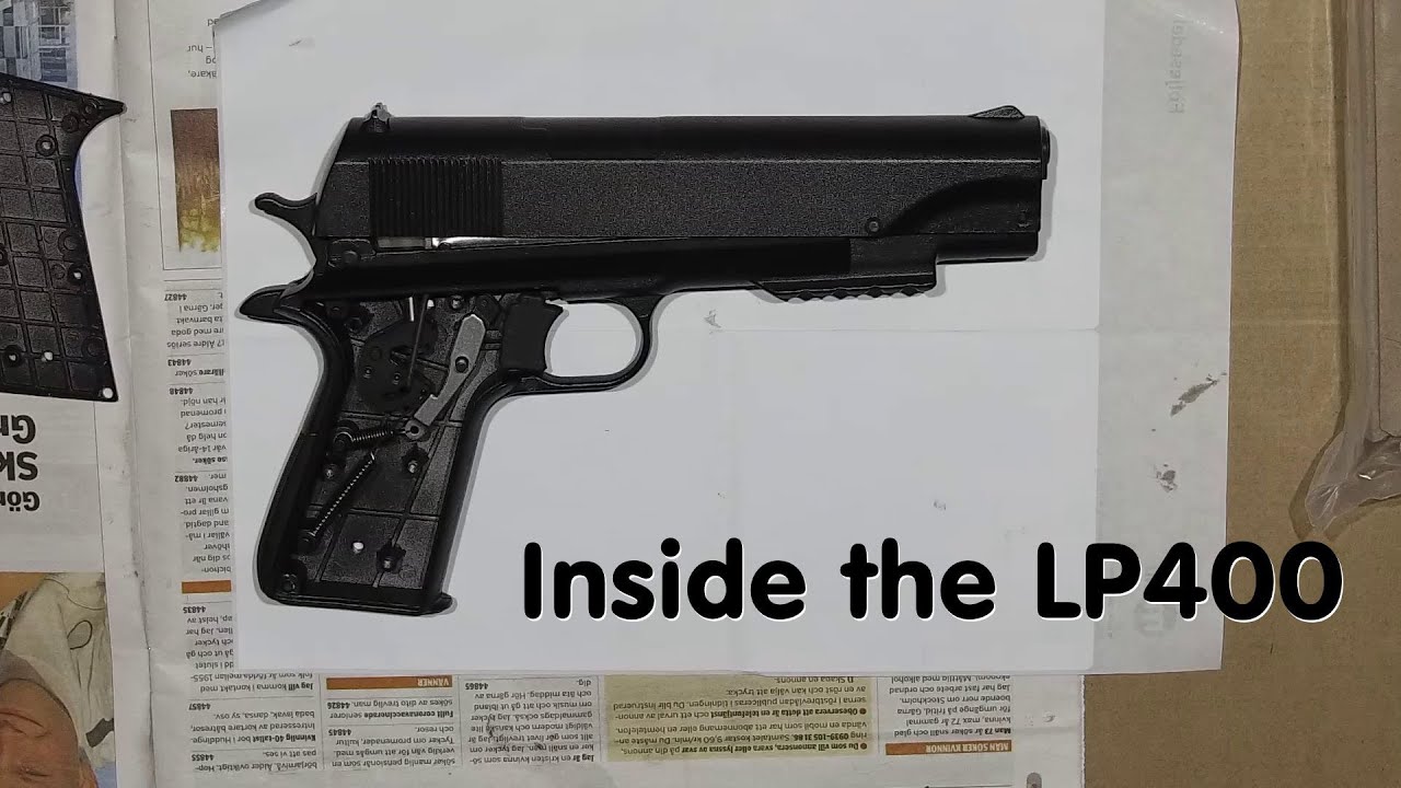 Inside: the LP400 single pump air pistol