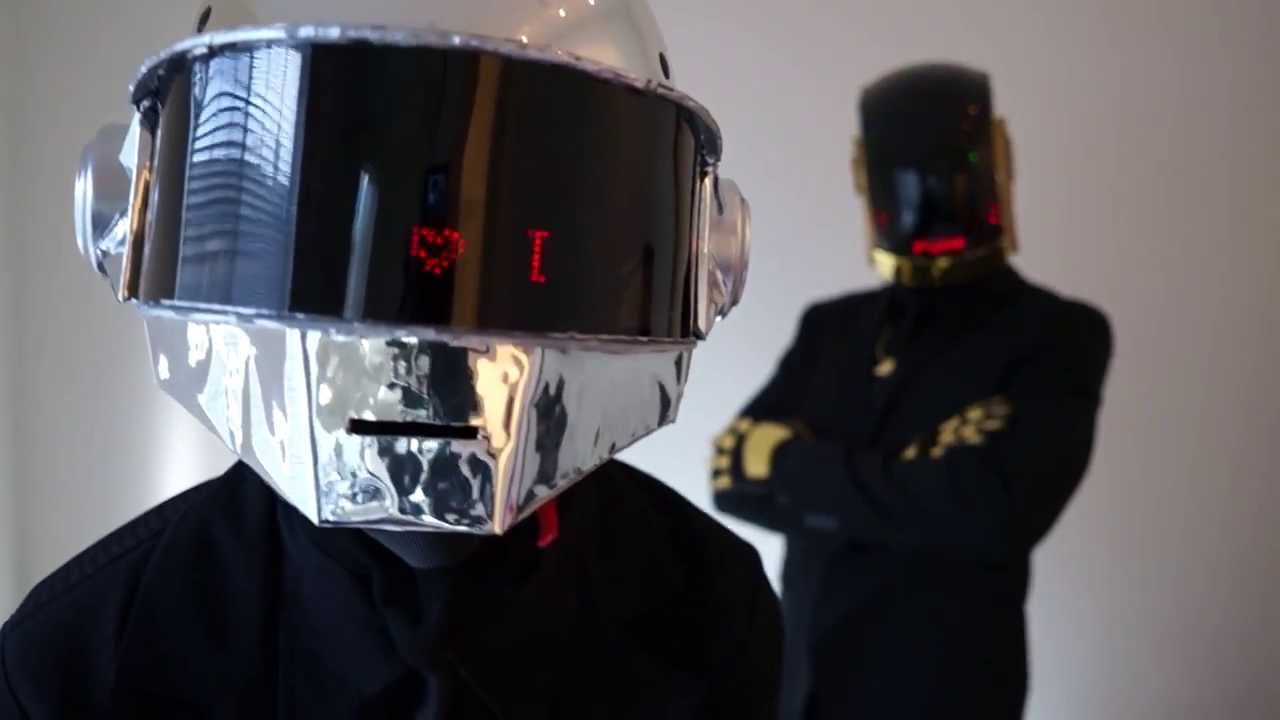 Homemade Daft Punk Costumes (Halloween 2013)