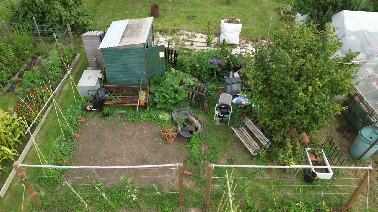 Abbots Way: August Allotment Drone (Year 2)