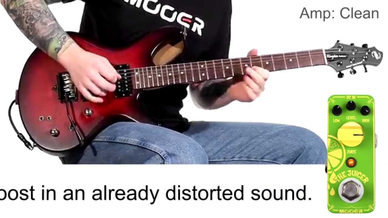 Mooer The Juicer Overdrive Pedal - Neil Zaza Signature DEMO