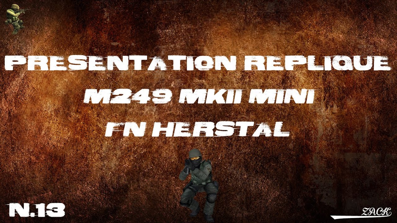 AirSoft Review #13 - M249 MKII Minimi - FN Herstal - [FR]