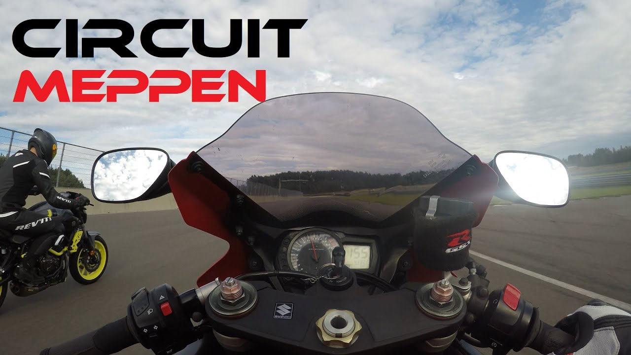 Circuit Meppen mit dem Motorrad: GSX-R 1000, CBR600RR & MT07