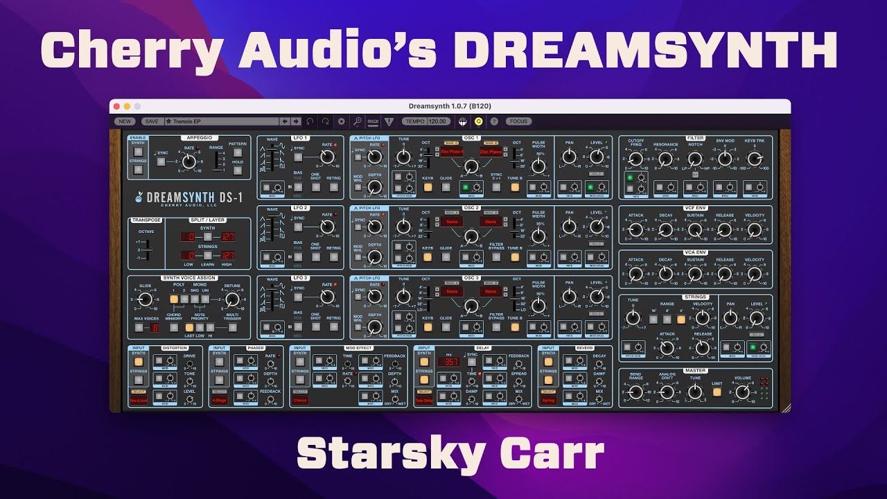 DREAMSYNTH 80-х от Cherry Audio