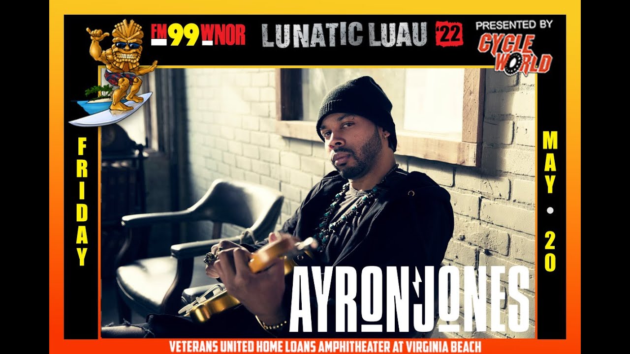 Ayron Jones Interview Interview - FM99 Lunatic Luau '22 - FM99 WNOR
