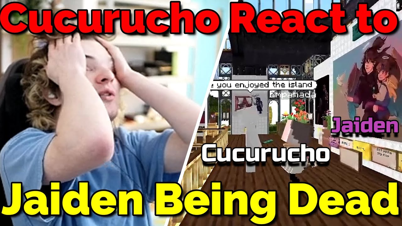 Cucurucho и Tubbo реагируют на фан-арт Jaiden на QSMP Minecraft