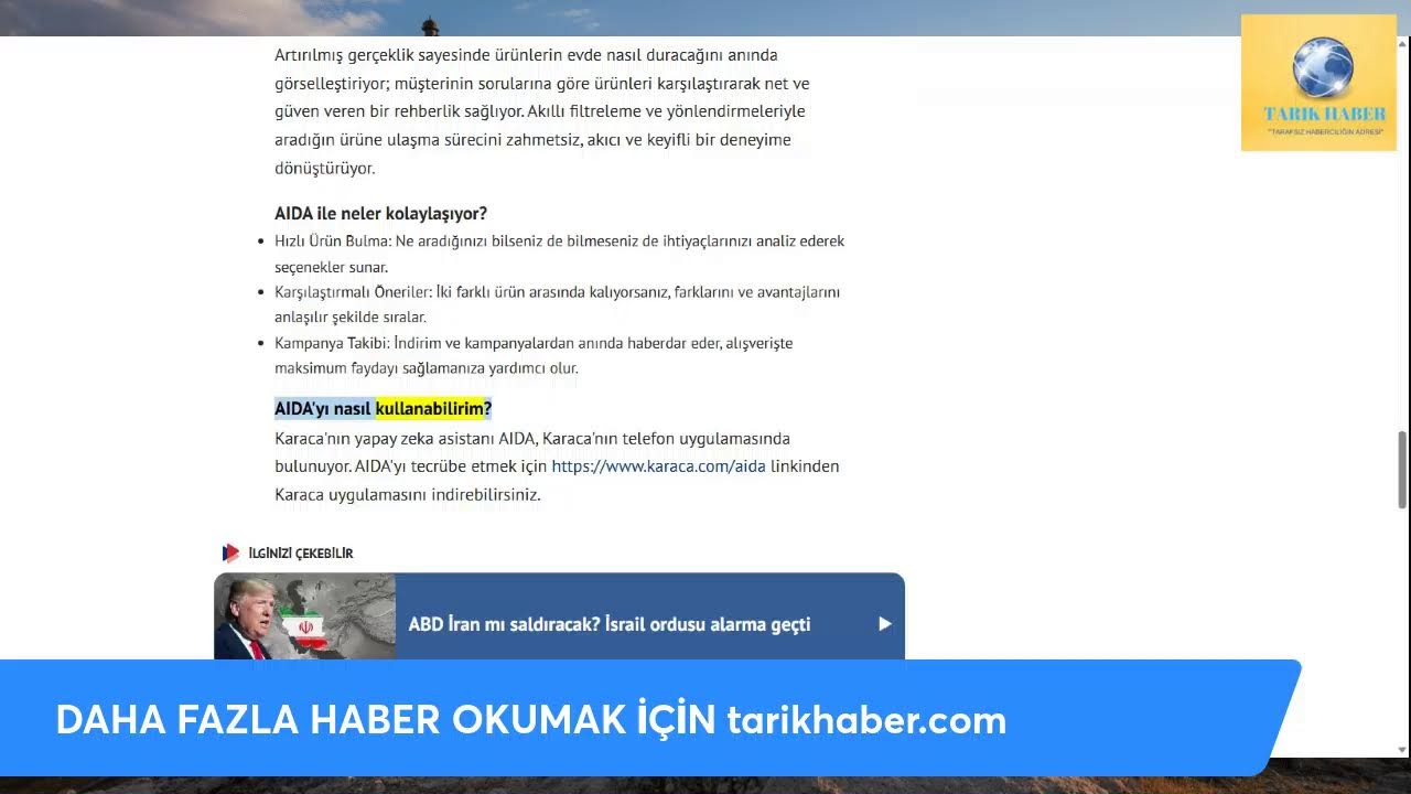 23.01.2026 tarikhaber.com anahaber bülteni 