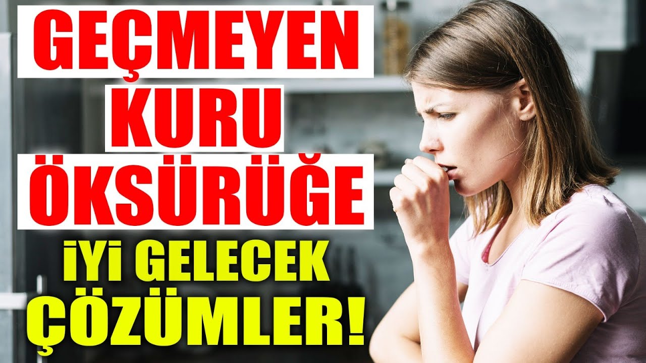 Kuru Öksürüğünüz Varsa DİKKAT! Geçmeyen Kuru Öksürüğe İYİ GELECEK ÖNERİLER  Neler? | Doktor Fitt