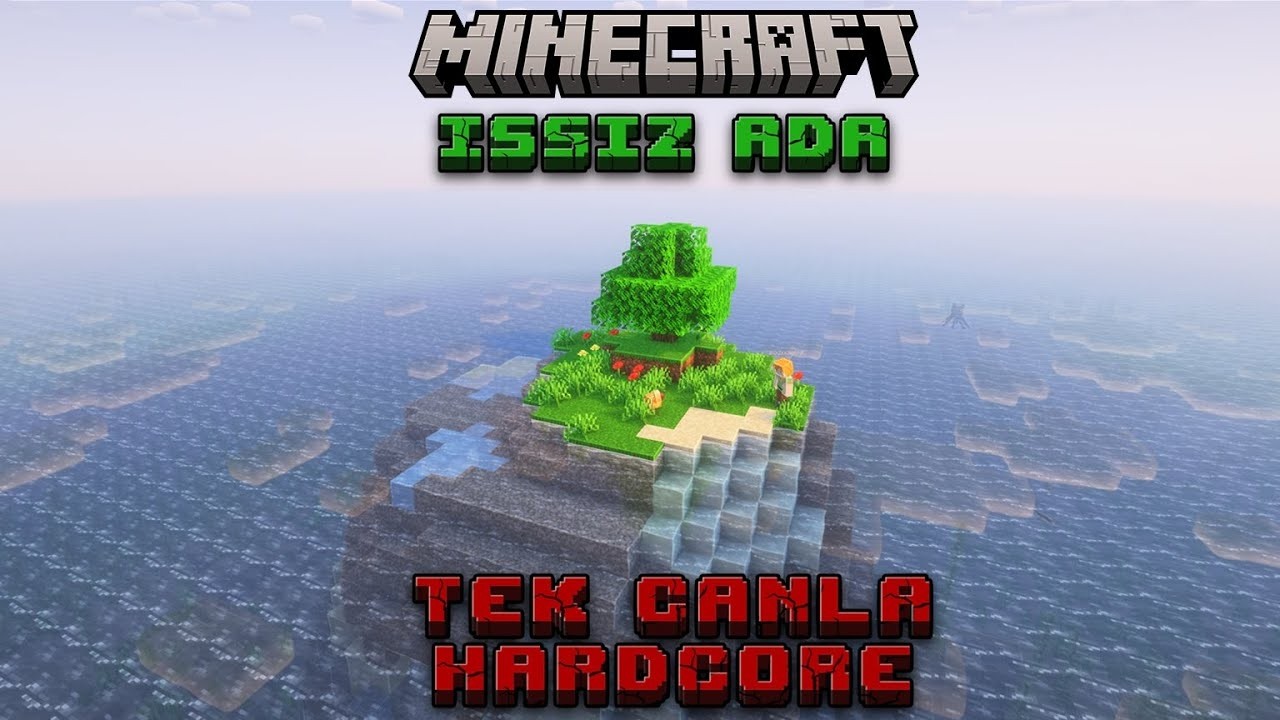 MINECRAFT ISSIZ ADADA TEK CANLA HAYATTA KALDIM | FİLM TADINDA