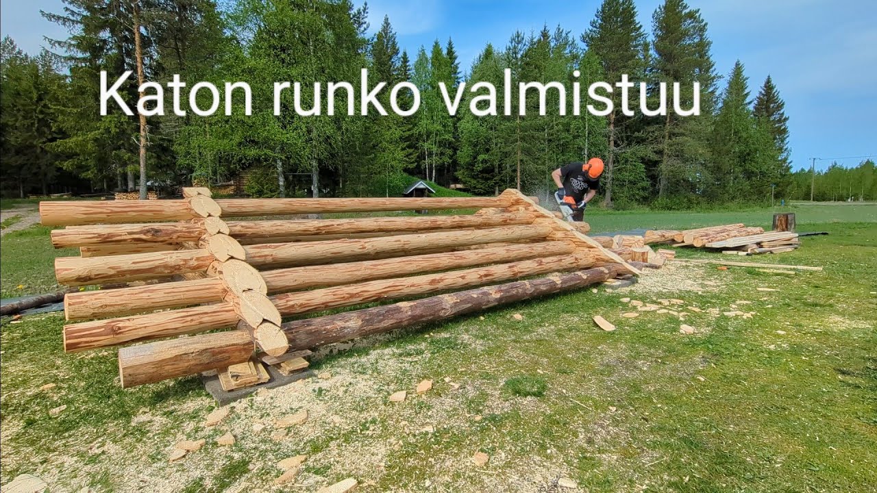 Katon runko valmistuu