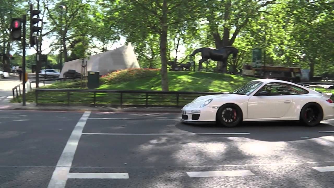 Porsche 911 GT3 RS Powerslide And Sound - HD