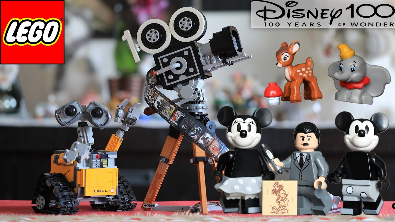 LEGO Disney #43230 Walt Disney Tribute Camera Review Fr #lego #disney #review