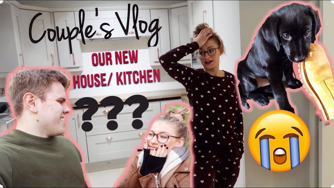 OUR PUPPY'S FIRST DAYS AT HOME | Our New Kitchen?!