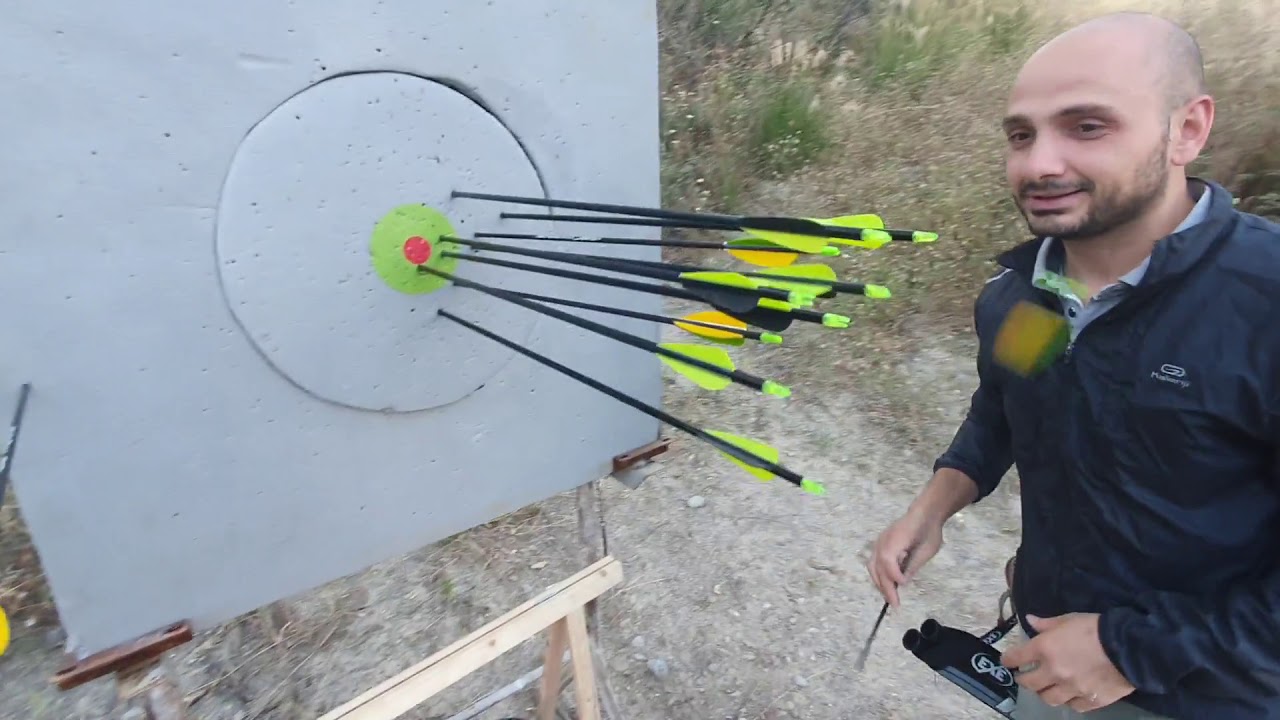 TESTIAMO L'ARCO COMPOUND DA CACCIA