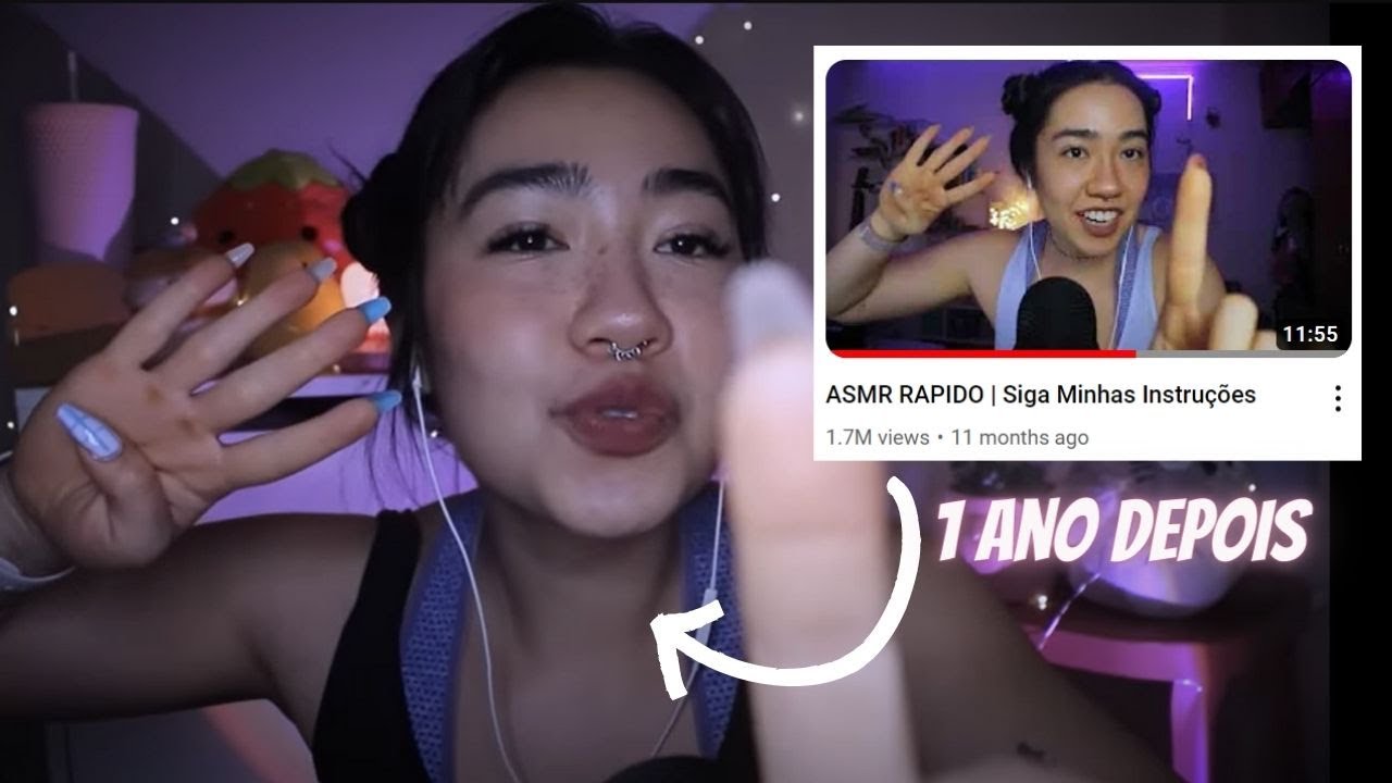 ASMR Instruções | Recriando o vídeo que viralizou (1 ANO DEPOIS)