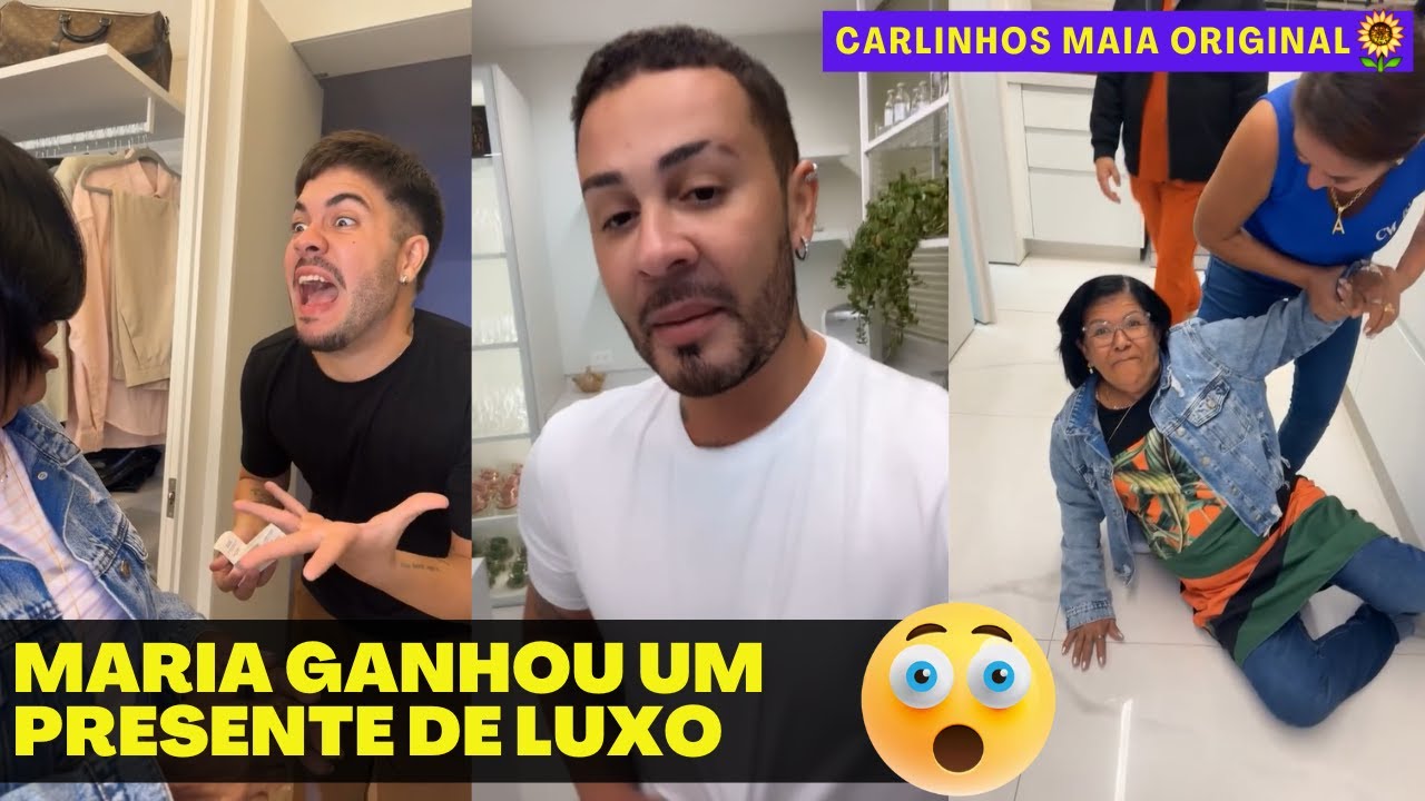 MARIA CAIU | ELA NÃO QUER IR EMBORA DA CASA DELE 😂😂 | CARLINHOS MAIA 🌻