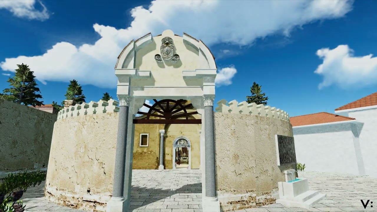 La chiesa di Santa Sofia a Benevento - Modellazione 3D