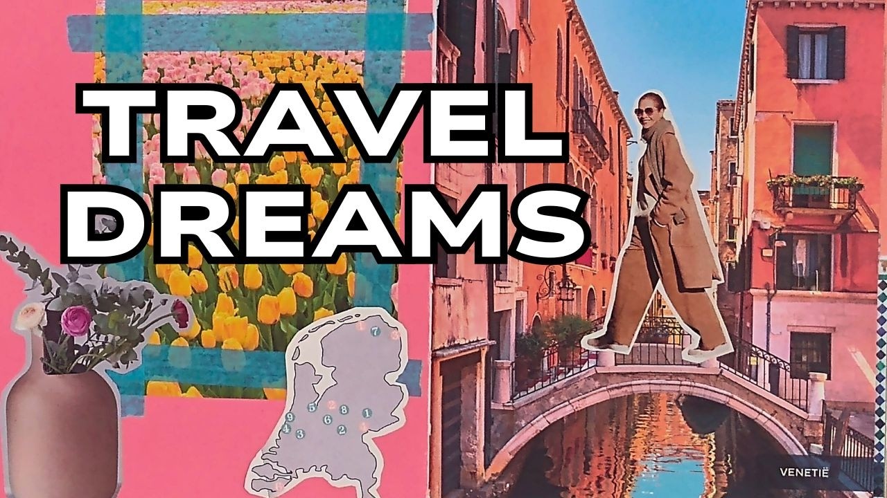 Travel Glue Book: Memories and Dream Destinations