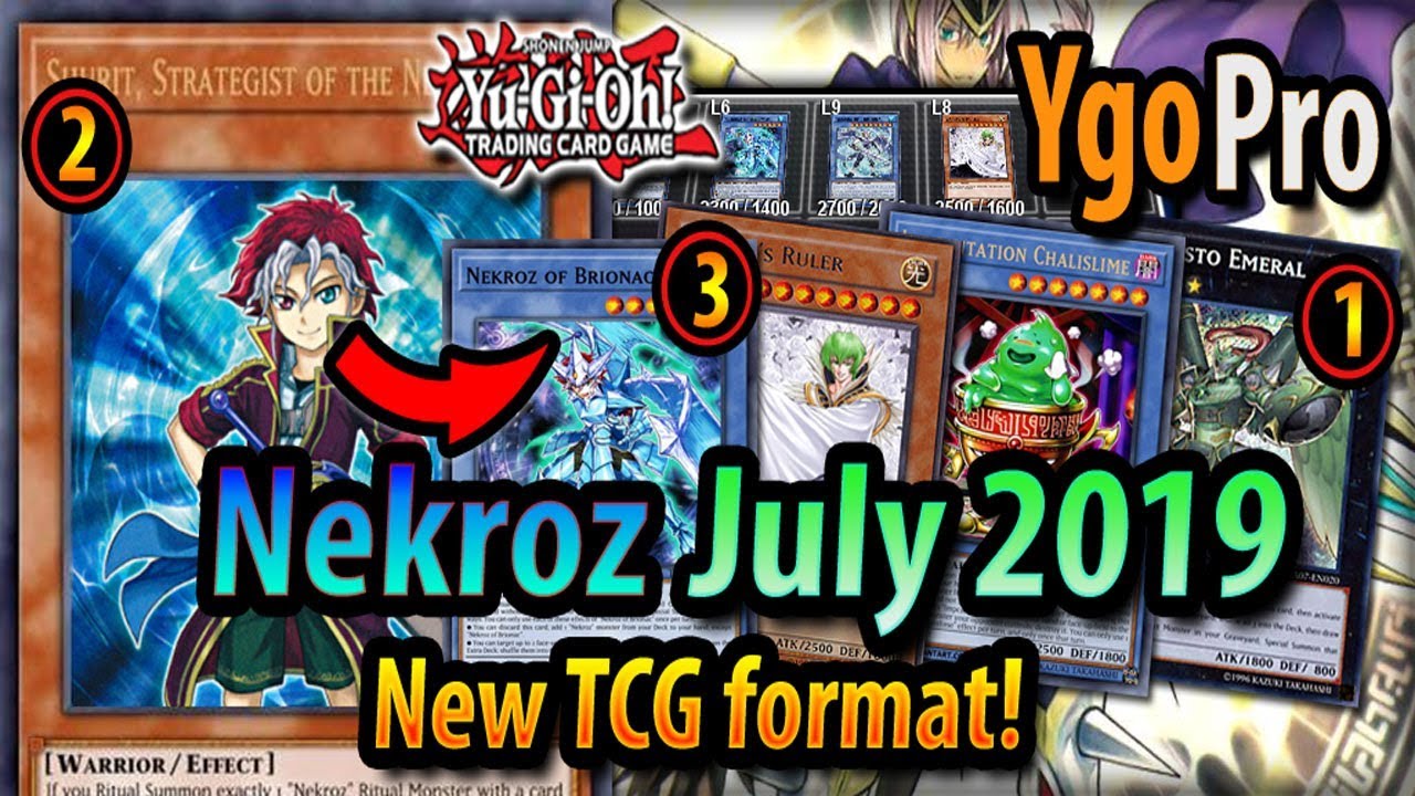 MY BOY AT 2! Nekroz *NEW BANLIST* TCG FORMAT (July 2019)