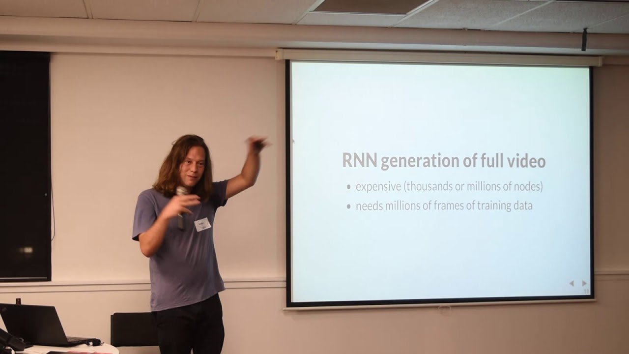 Douglas Bagnall: Generating video in real time with RNN