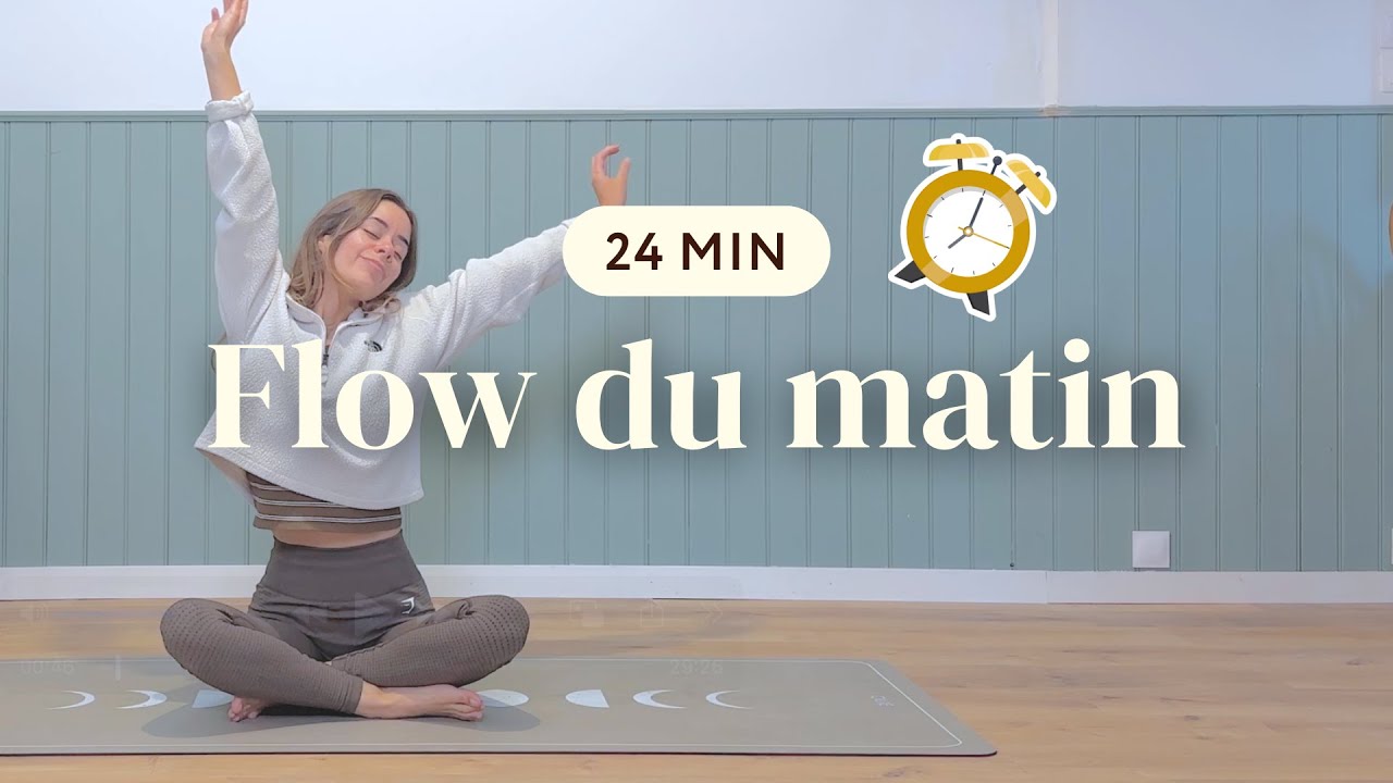 Yoga du matin 🌞 | Flow énergisant pour réveiller ton corps et ton esprit (24 min)