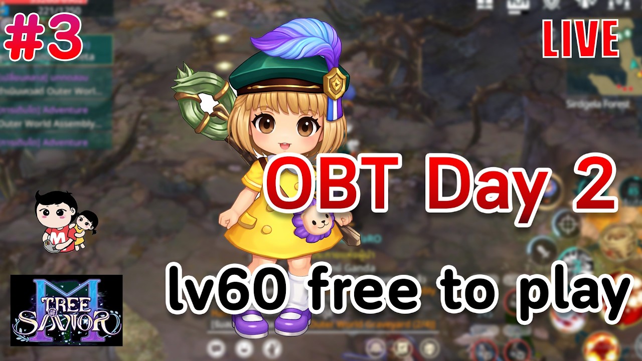 Tree of Savior M OBT day 2 เวลกันต่อมันๆ [live]