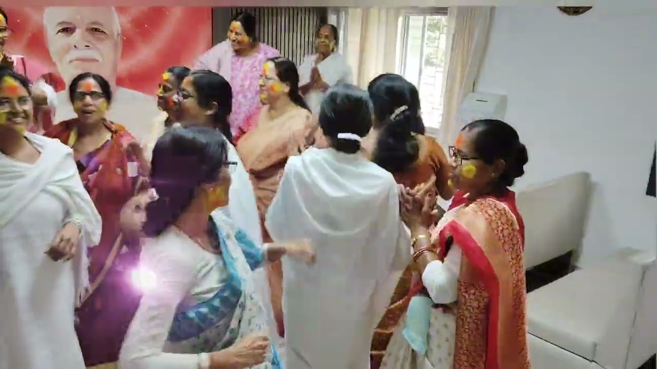 Holi celebration 2026 #brahmakumaris #holi #celebration #panihati #omshanti 