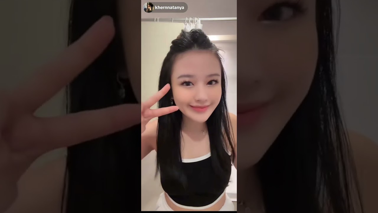 Kheren nantanya live tiktok terbaru selebgram cantik 