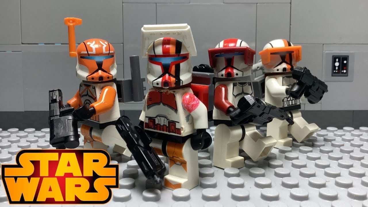 Отряд «Сигма» — Lego Star Wars: The Clone Wars (покадровая съёмка)