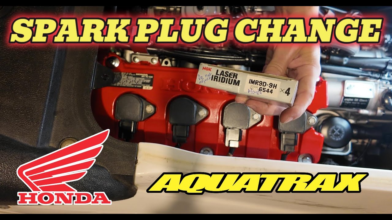 Honda Aquatrax F12X Spark Plug Change