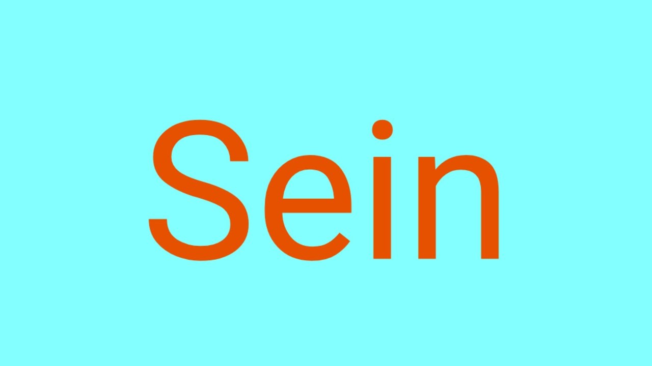 آموزش صرف فعل بودن (sein) در زبان آلمانی مخصوص افراد مبتدی و تازه کار.  آموزش زبان آلمانی