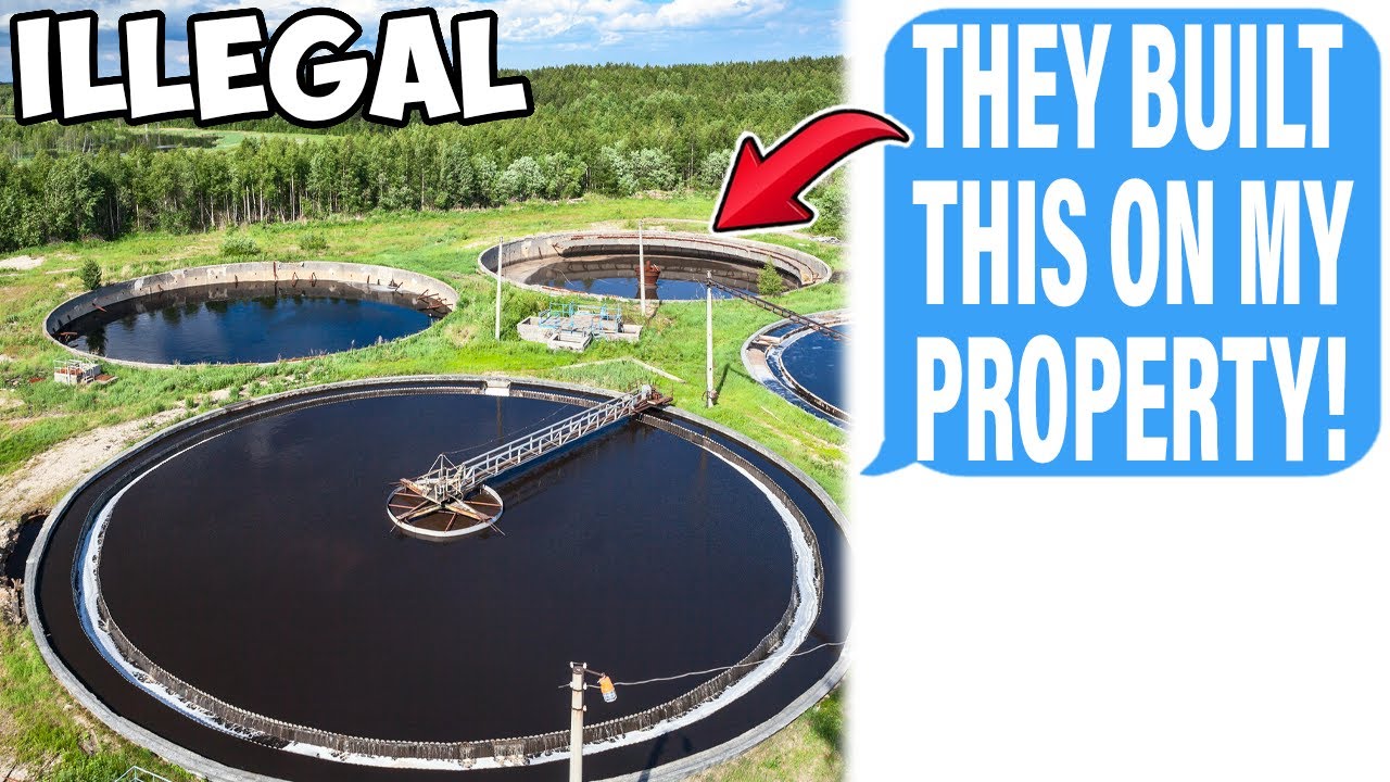 City Built Sewage Plant On My Property, Destroyed My House! I Sued For $480,000!